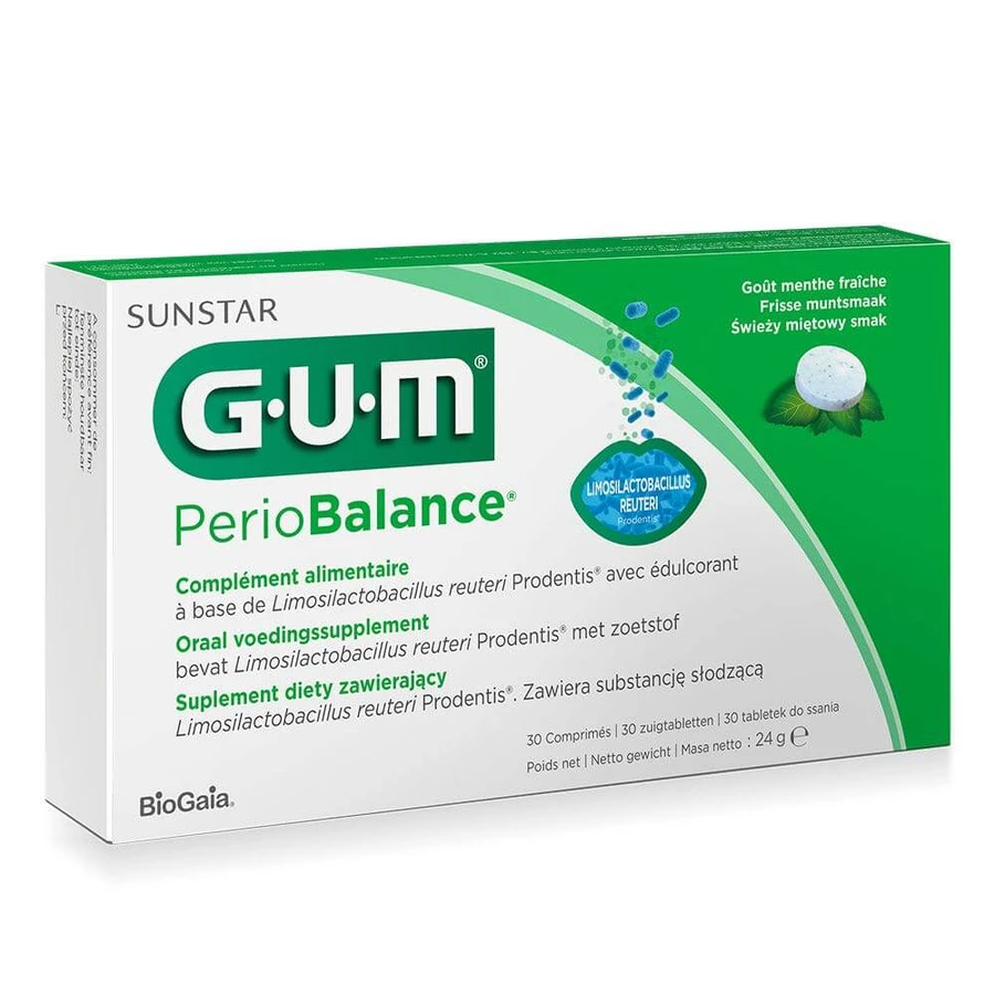Gum PerioBalance Mint Sucking Tablets 30 Tablets