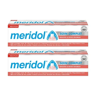 Meridol Pasta dentífrica Sensibilidad Cuidado Completo 2x75ml