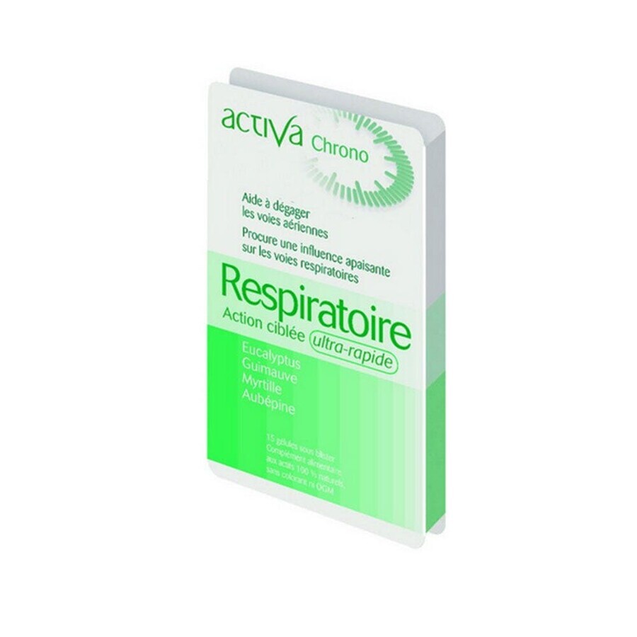 Activa Chrono Respiratoire Action Ciblée Ultra Rapide 15 Gélules