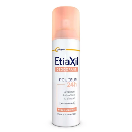 Etiaxil Desodorante Spray Delicadeza sin aluminio 48 horas Piel Sensible 150 ml