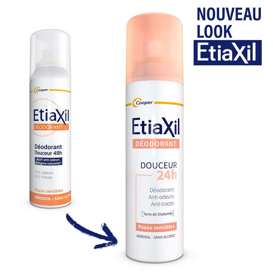 Etiaxil Deodorant Spray Delicacy without aluminum 48 hours Sensitive Skin 150 ml Etiaxil Deodorant Spray Delicacy without aluminum 48 hours Sensitive Skin 150 ml