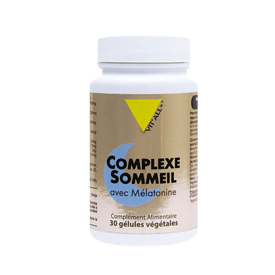 Vit'All+ Slaap Complex met Melatonine 30 capsules