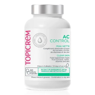 Topicrem AC Control Schone huid 60 capsules