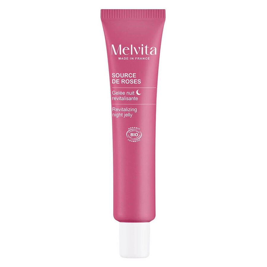 Boutique Melvita Source de Roses Gel de Nuit Revitalisant Bio 40 ml Melvita Source de Roses Gel de Nuit Revitalisant Bio 40 ml