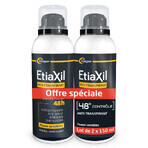 Etiaxil Spray antiperspirant pentru bărbați 48 de ore fără aluminiu Peaux Sensibles 2x150ml Etiaxil Spray antiperspirant pentru bărbați 48 de ore fără aluminiu Peaux Sensibles 2x150ml