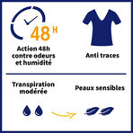 Etiaxil Spray antiperspirant pentru bărbați 48 de ore fără aluminiu Peaux Sensibles 2x150ml Etiaxil Spray antiperspirant pentru bărbați 48 de ore fără aluminiu Peaux Sensibles 2x150ml