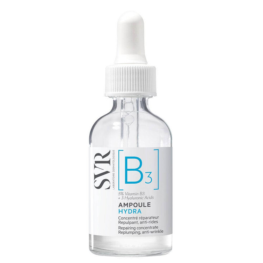 Svr [B3] Ampoule Hydra B Sensitive Skin Peaux Sensibles 30ml