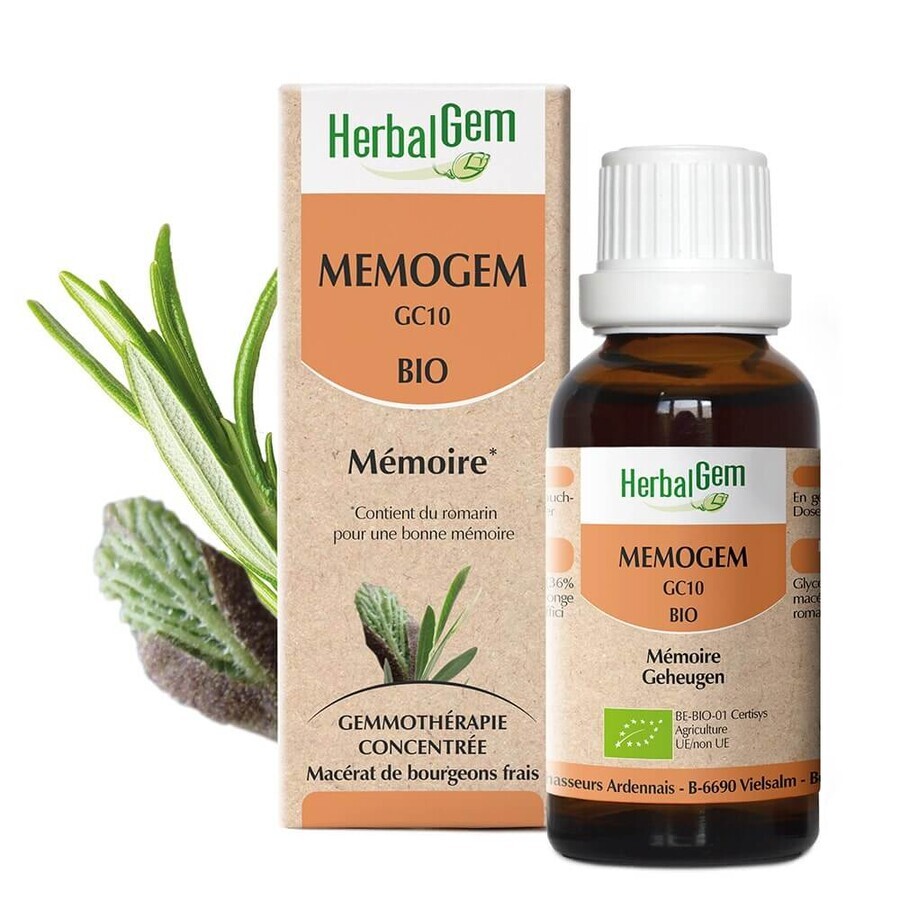 Herbalgem Bio Memoria Gemmotherapie Komplexe 30ml