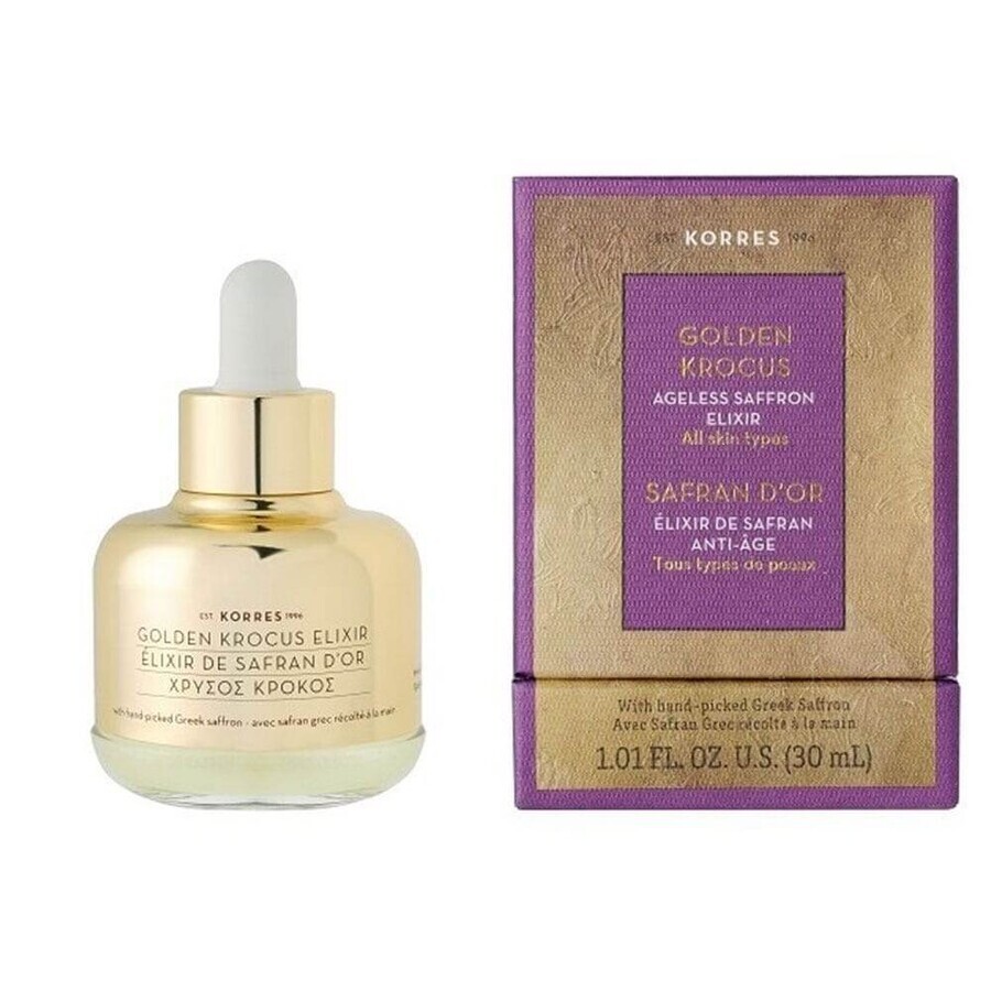 Acquista Korres Elixir Anti-age Safran D'or Golden Krocus 30ml Korres Elixir Anti-age Safran D'or Golden Krocus 30ml