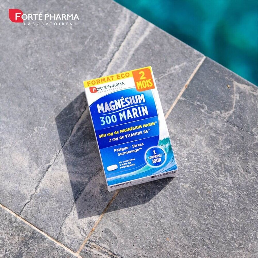 Forté Pharma Magnesium Marine 300 Stress en vermoeidheid 56 tabletten