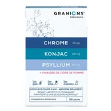 Granions Appetite Suppressant Chromium Konjac Psyllium 60 Capsules