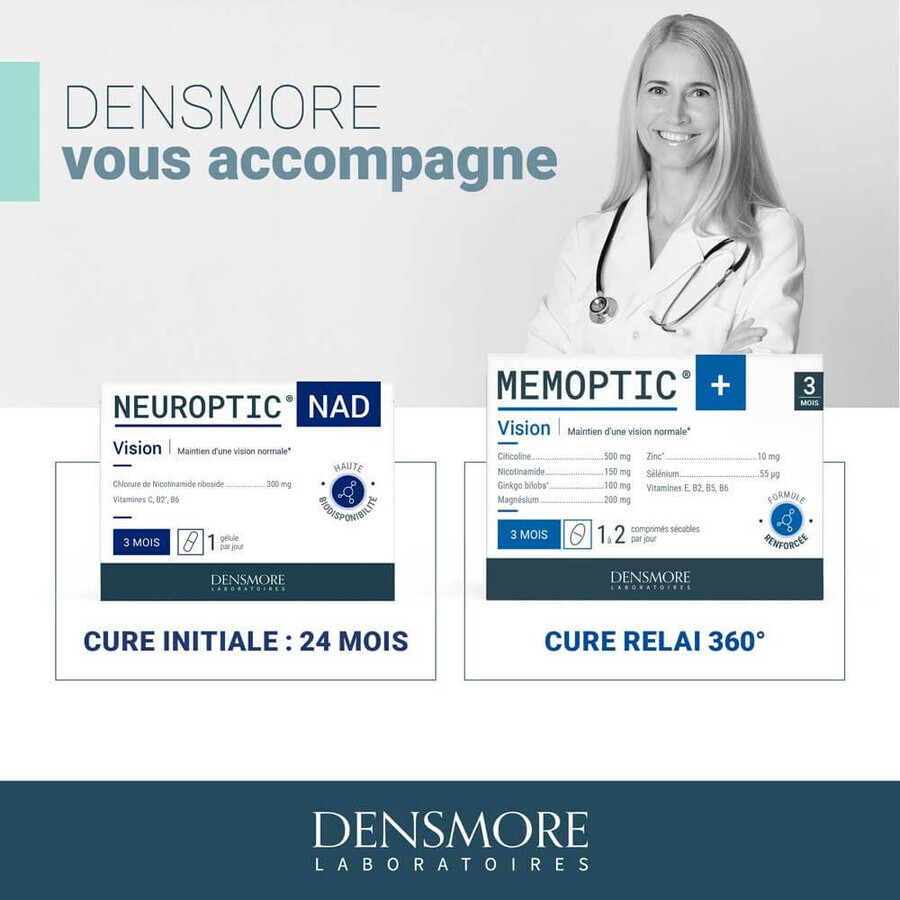 Densmore Oftalmologia Neuroptic® Nad 90 Gélules