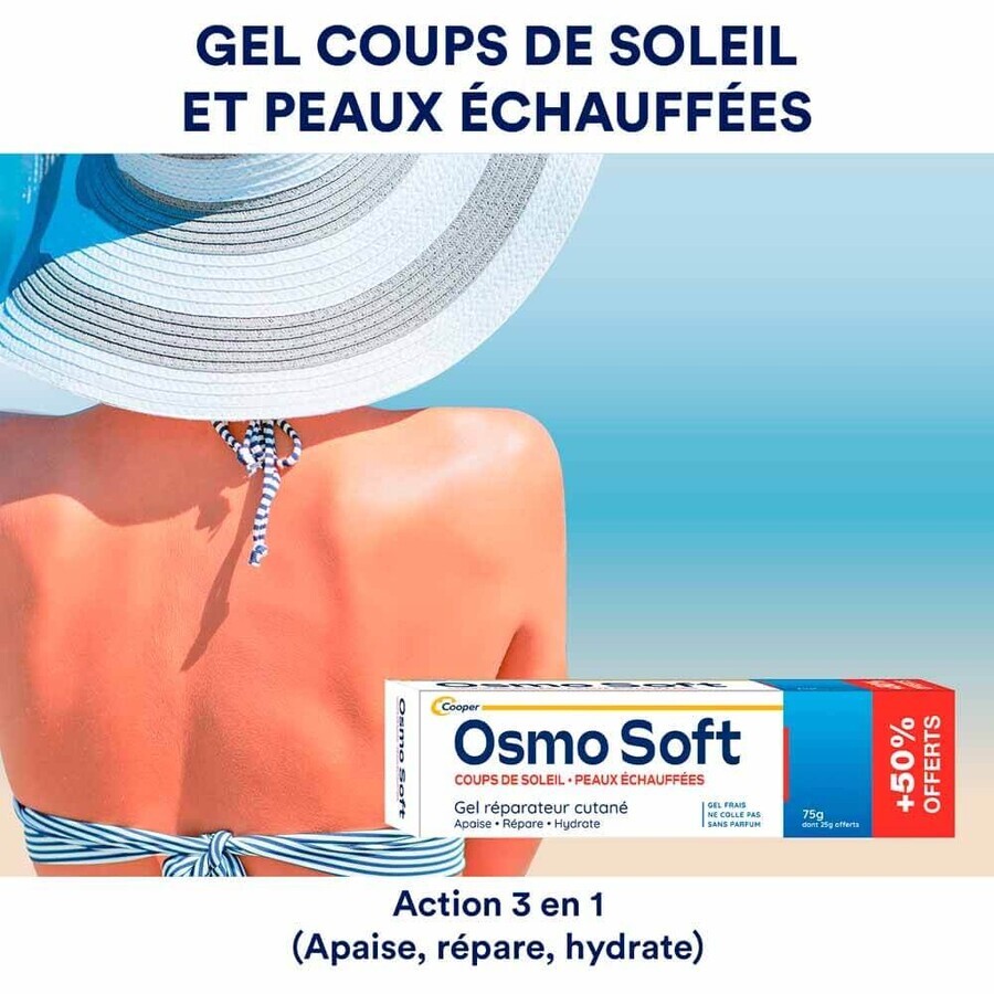 Osmo Soft Gel for burns and sunburn after sun coups de soleil et peaux échauffées 75g + 50% off Osmo Soft Gel for burns and sunburn after sun coups de soleil et peaux échauffées 75g + 50% off