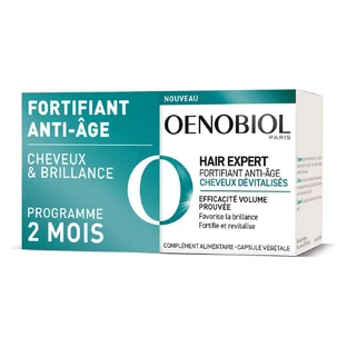 Oenobiol Hair Expert Verstevigend anti-veroudering gedevitaliseerd haar 2x30 Capsules