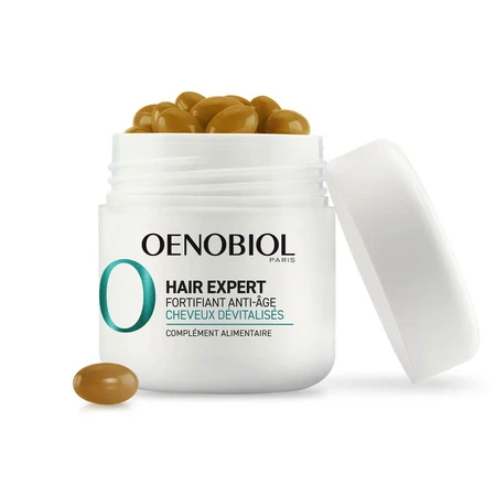 Oenobiol Hair Expert Verstevigend anti-veroudering gedevitaliseerd haar 2x30 Capsules