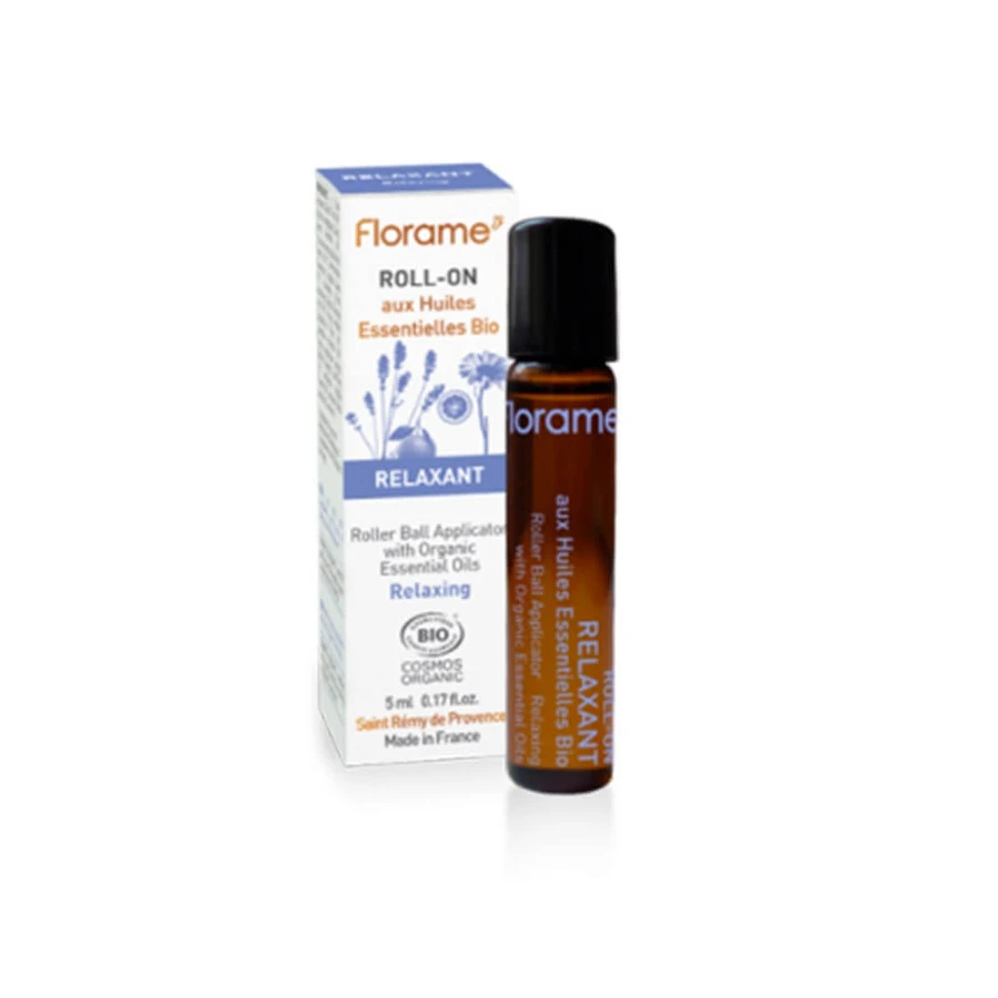 Florame Ontspannende Roll-on met organische essentiële oliën 5ml