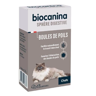 Biocanine Gastroenterologie Haarballen 12 Jellies 24g