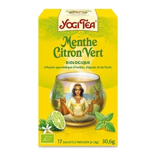 Yogi Tea Menta Limón 17 bolsitas