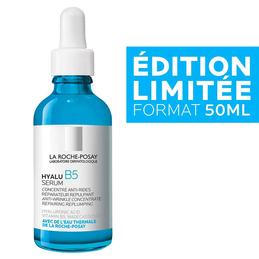 La Roche-Posay Hyalu B5 Serum Visage Anti Rides Acide Hyaluronique 50ml La Roche-Posay Hyalu B5 Serum Visage Anti Rides Acide Hyaluronique 50ml