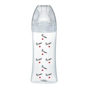 Dodie Sensation+ Bottle with Flat Teat Flow 2 Anti Colic 0-6 Months 330ml Mathilde Cabanas Collection