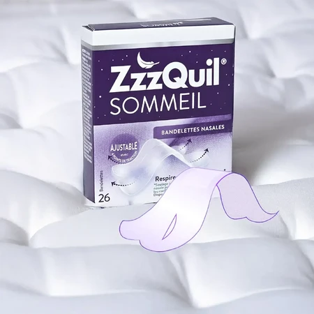 ZzzQuil Sommeil Bandelettes nasales x26