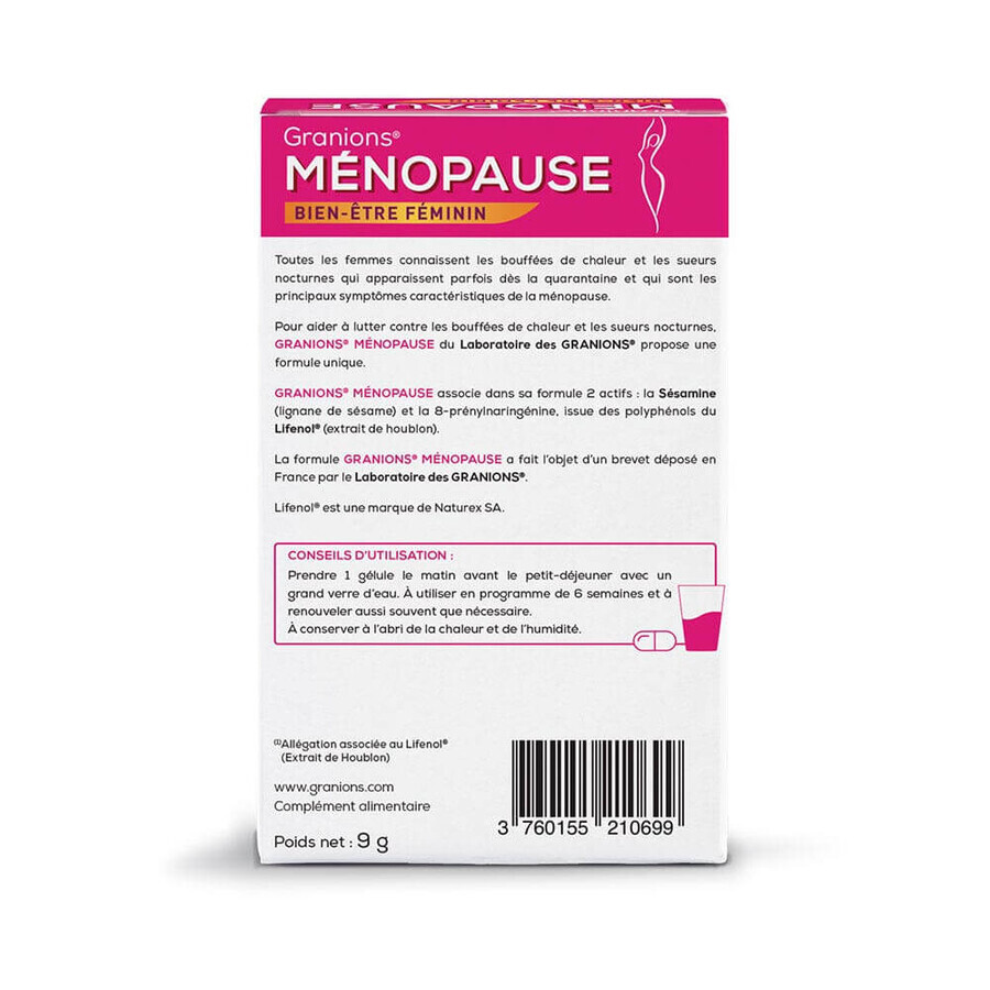 Granules Menopauze 28 Gelule
