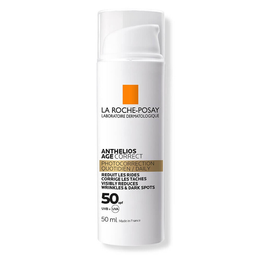 La Roche-Posay Anthelios Gezichtszonnecrème SPF50 Leeftijdscorrectie met parfum 50ml