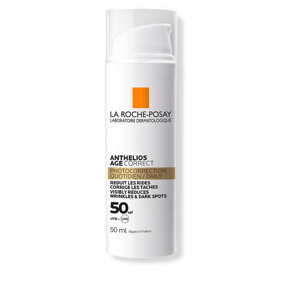 La Roche-Posay Anthelios Gezichtszonnecrème SPF50 Leeftijdscorrectie met parfum 50ml