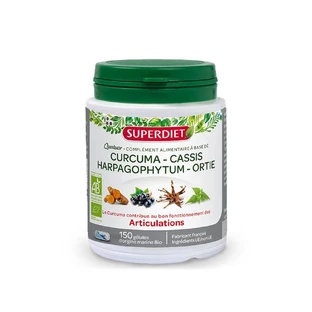 Superdiet Gewricht Curcuma Bio 150 Capsules