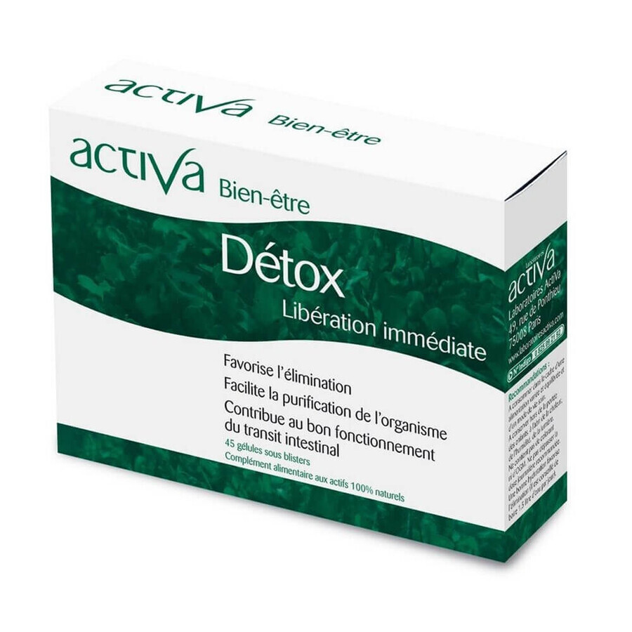 Activa Wellness Detox Instant Release 45 Gels