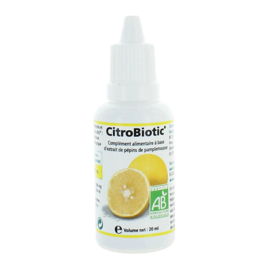 Citrobiotic Bio Grapefruitkernextrakt mit Vitamin C 20ml
