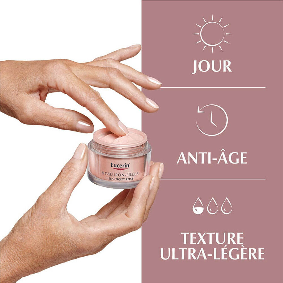 Eucerin Hyaluron-Filler + Elastizität Rose Tagespflege SPF30 50ml