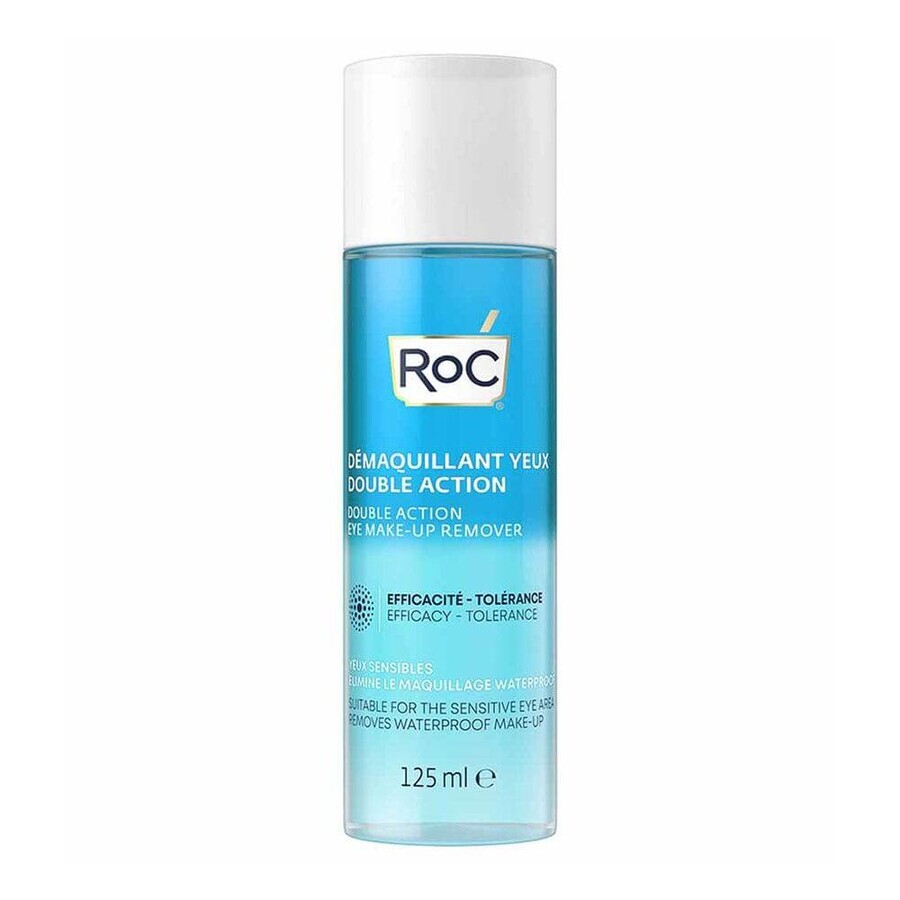 Winkel op Roc Gezichtsreinigers Dubbele Actie Oog Make-up Verwijderaar 125 ml Roc Gezichtsreinigers Dubbele Actie Oog Make-up Verwijderaar 125 ml