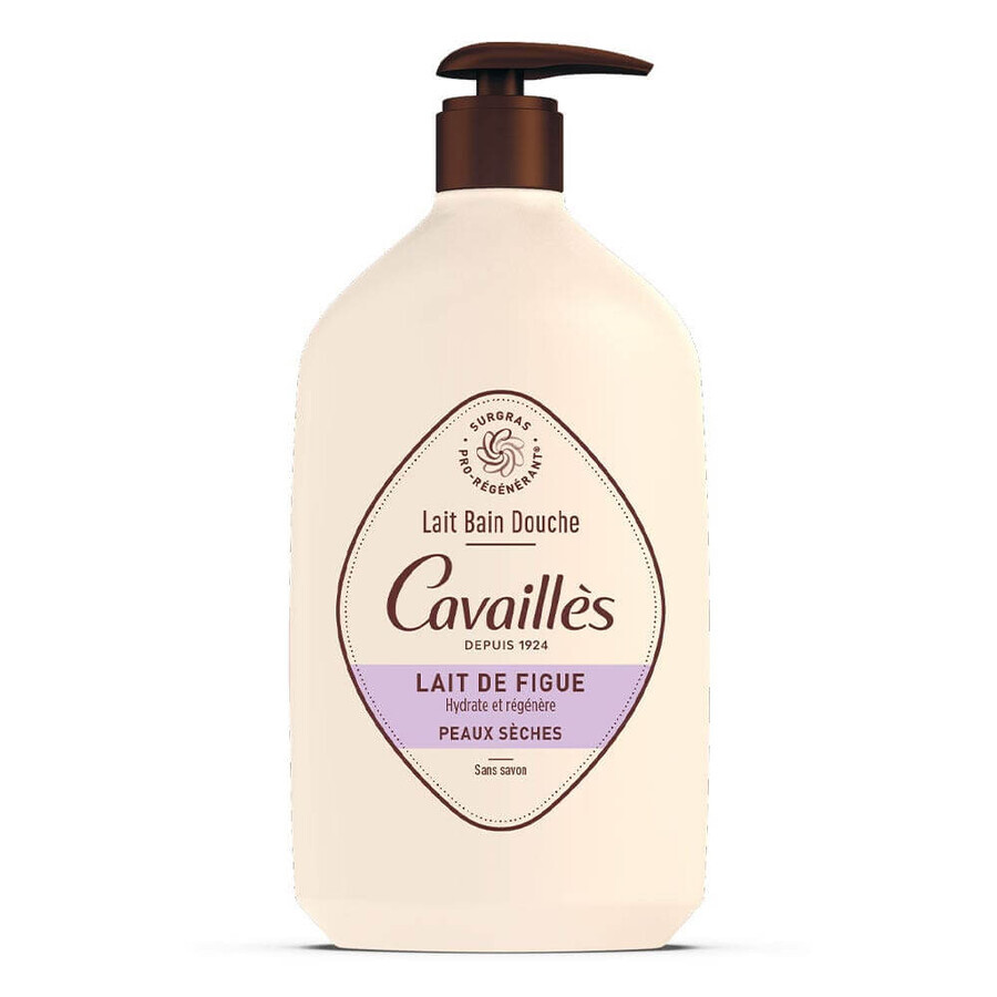 Boutique Cavaillès Lait Bain Douche Lait de figue Peaux sèches 1L Cavaillès Lait Bain Douche Lait de figue Peaux sèches 1L