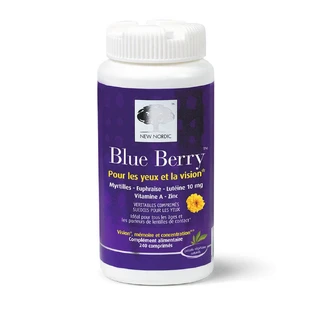 Nieuwe Nordic Blue Berry 240 tabletten
