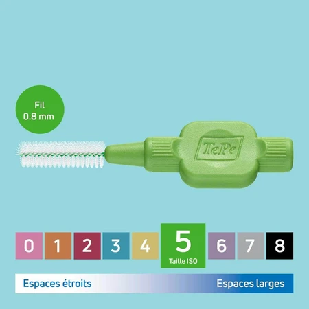 TePe Brossettes Interdentaires 0.8mm x6