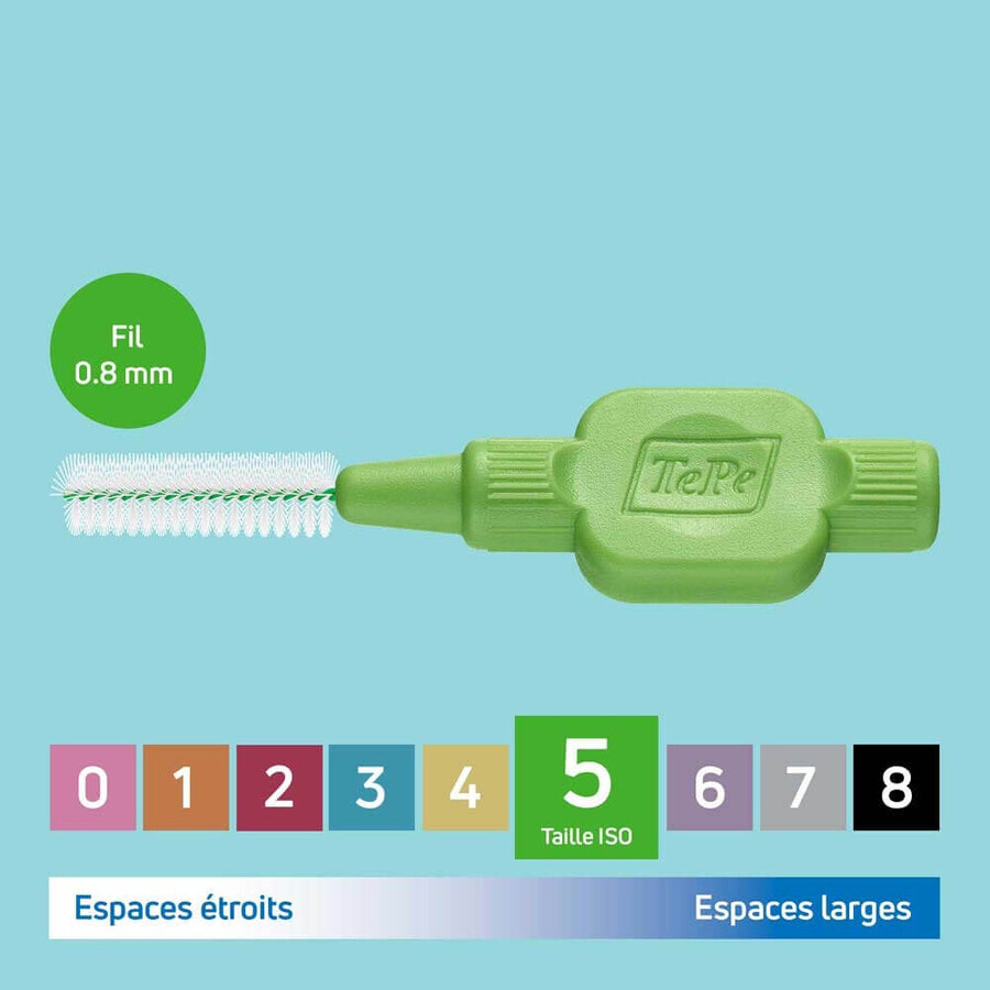 TePe Brossettes Interdentaires 0.8mm x6 TePe Brossettes Interdentaires 0.8mm x6