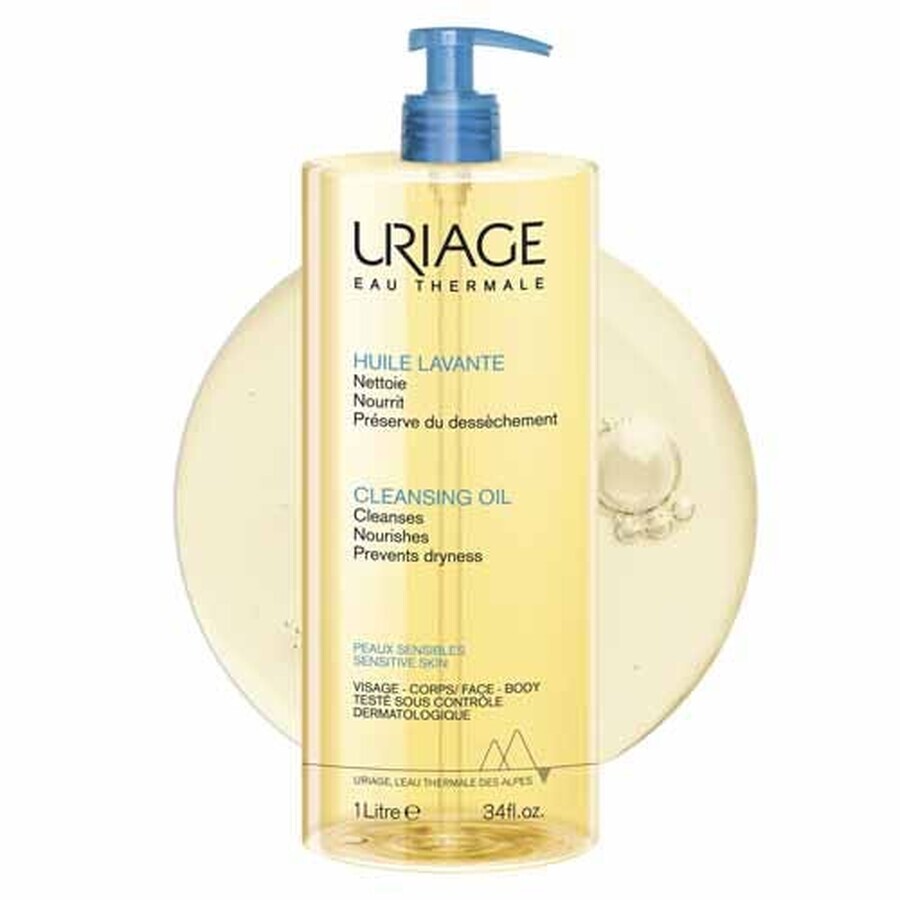 Uriage Igiene Olio Detergente Per Pelli Sensibili Uriage 1l