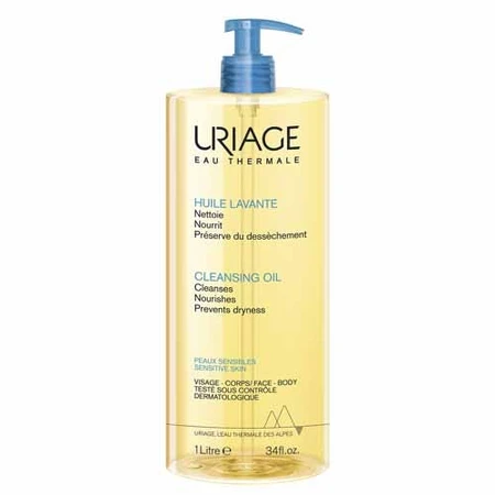 Uriage Hygiène Huile Lavante Peaux Sensibles 1l