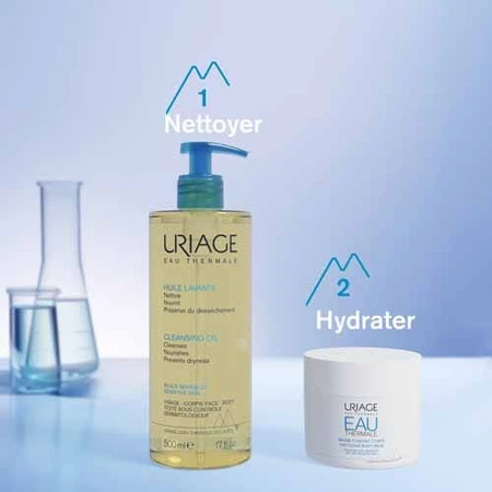 Uriage Hygiène Huile Lavante Peaux Sensibles 1l
