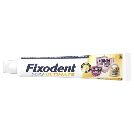 Fixodent Pro Ultimate Adhesive cream for full and partial dentures Neutral taste 40 ml