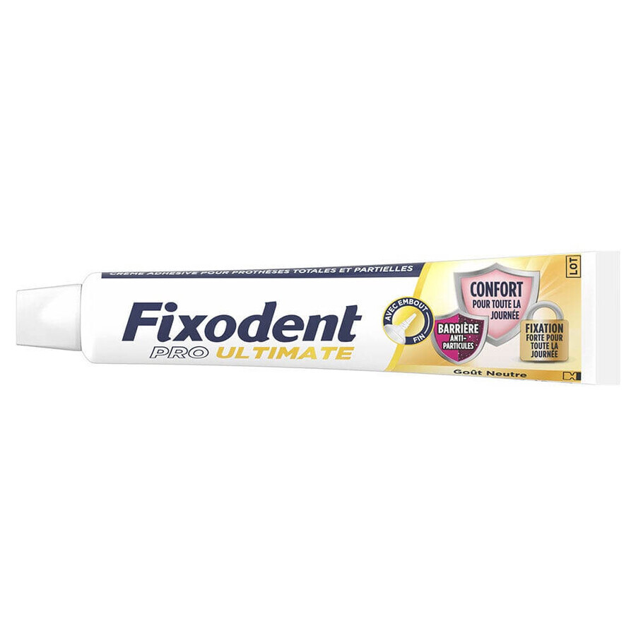 Fixodent Pro Ultimate Adhesive cream for full and partial dentures Neutral taste 40 ml