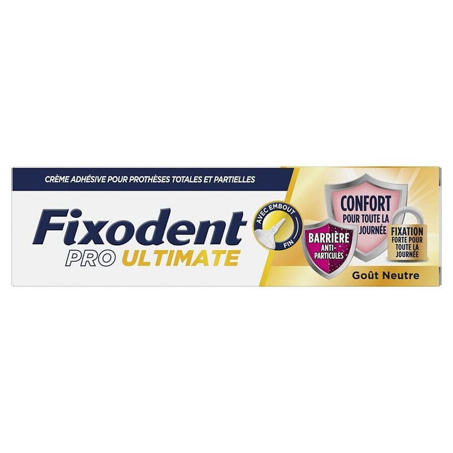 Fixodent Pro Ultimate Adhesive cream for full and partial dentures Neutral taste 40 ml