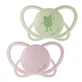 Luc Et Lea Sucettes Physiologiques Silicones sans anneaux 18 mois et plus x2