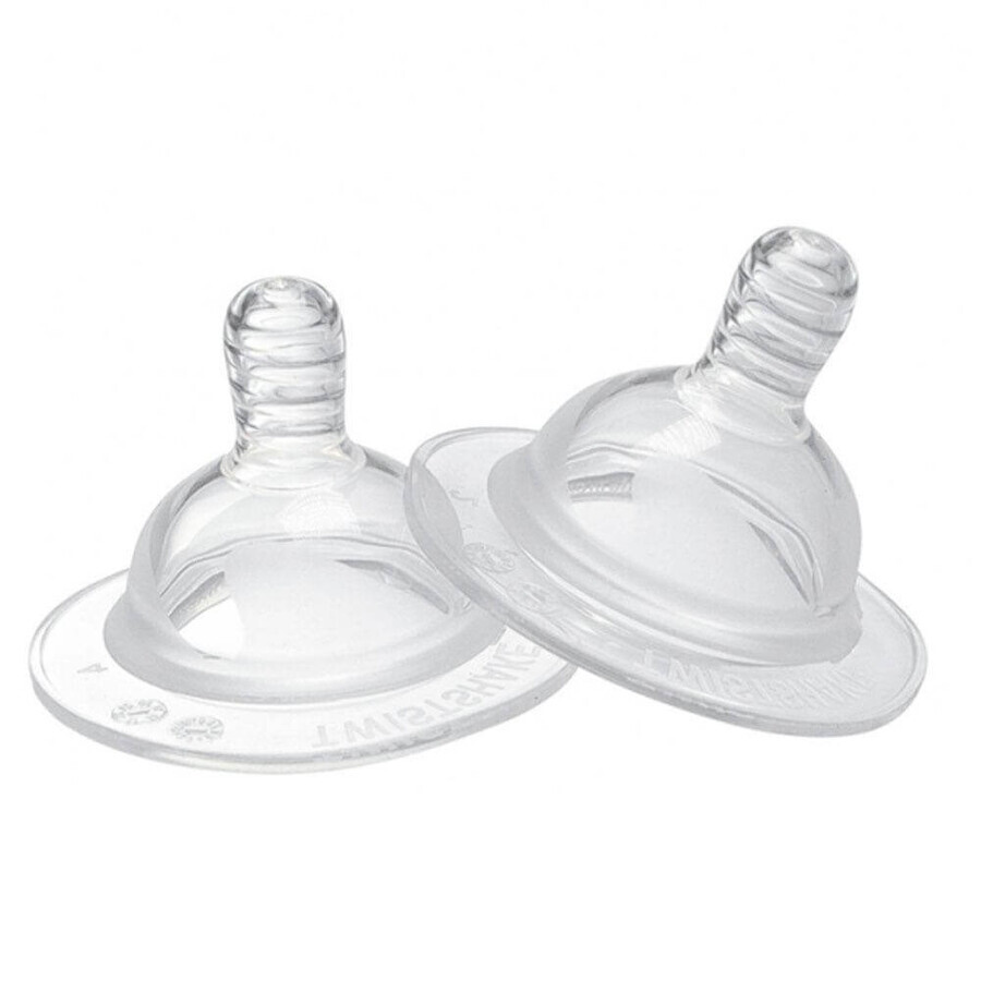 Shop Twistshake Tétines anti-colique x2 Twistshake Tétines anti-colique x2