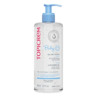 Topicrem Newborn Gel Lavant Doux Visage, corps & cheveux 500ml