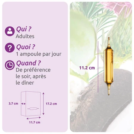 Herbesan Bien-Être Du Foie Bio 20 Ampoules