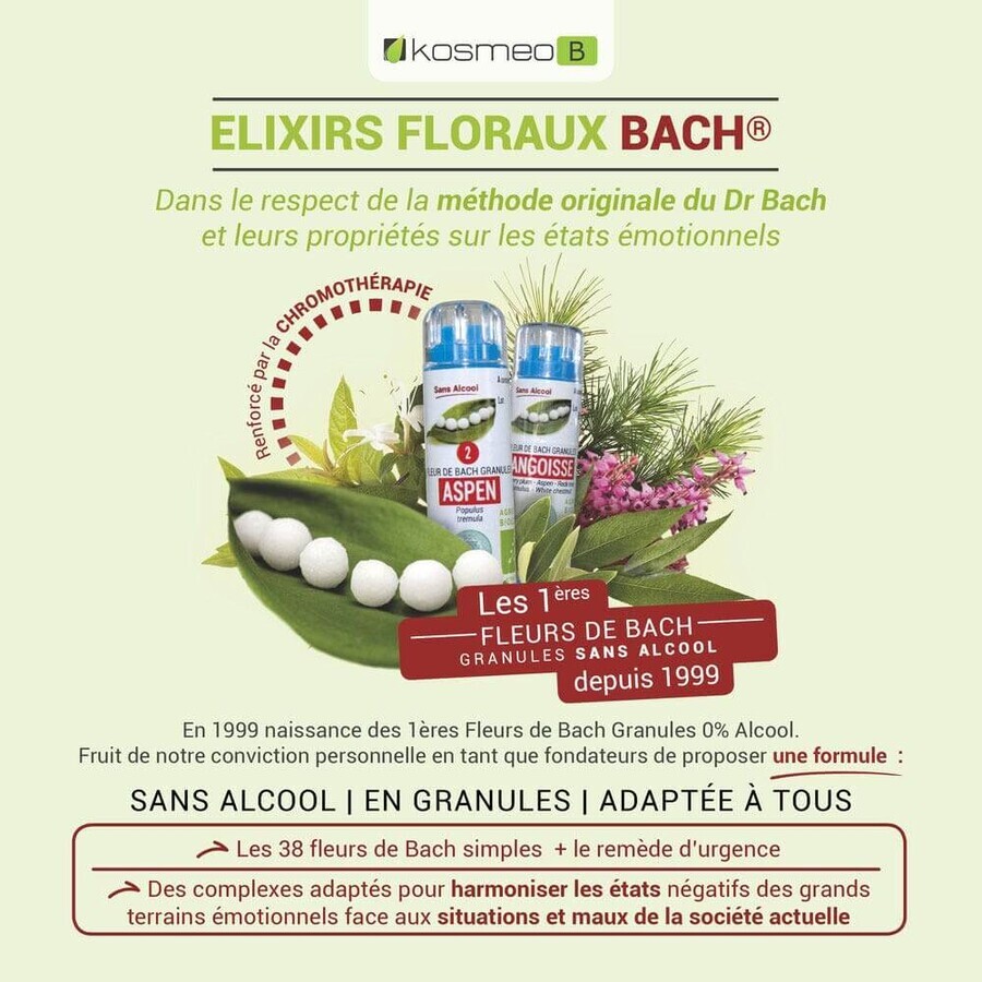 Kosmeo Fleurs de Bach Stress Bio 120 Granulat Kosmeo Fleurs de Bach Stress Bio 120 Granulat
