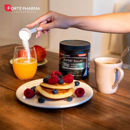 Forté Pharma Expert Beauté Collagena marina 10g Goût pêche-cassis 230g