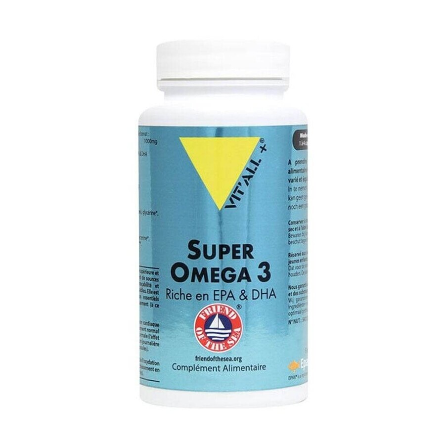 Vit'All+ Super Omega 3 reich an EPA und DHA 30 Kapseln